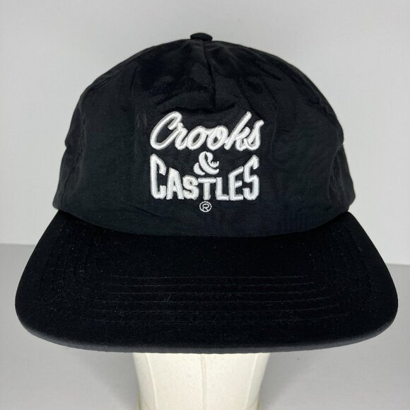 Crooks And Castles Black Adjustable Hat - Picture 1 of 9